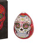 Bougie Ladenac Oeuf Skull Rouge