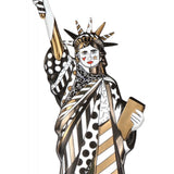 "STATUE GOLDEN LIBERTY" BY BRITTO