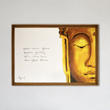 BOUDDHA'S WORDS - PEINTURE ACRYLIQUE