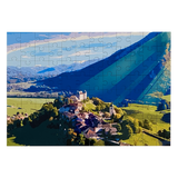 VILLAGE DE GRUYÈRES / FRIBOURG - PUZZLE EN BOIS