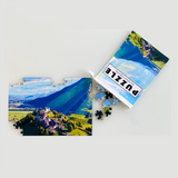 VILLAGE DE GRUYÈRES / FRIBOURG - PUZZLE EN BOIS