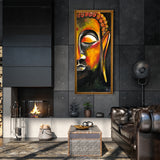 HALF FACE BOUDDHA - PEINTURE ACRYLIQUE