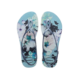 HAVAIANAS - TONG - LUNA PRINT - AQUA BLUE