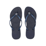 HAVAIANAS - TONG - SLIM CRYSTAL POEM - NAVY BLUE