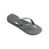 HAVAIANAS - TONG - BRASIL MIX - STEEL GREY/WHITE