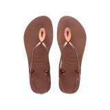 HAVAIANAS - TONG - LUNA SPECIAL - NUDE BRONZE