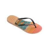 HAVAIANAS - TONG - SLIM HEROINAS - NUDE DARK GREY