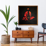 THE MONK - PEINTURE ACRYLIQUE