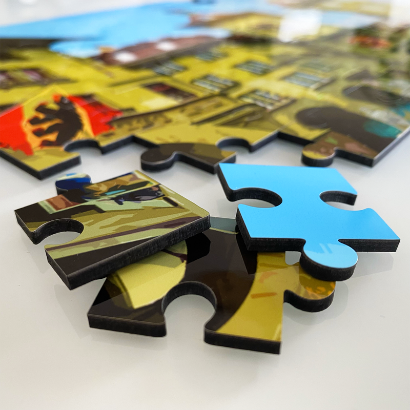 TOUR DE L'HORLOGE / BERNE - PUZZLE EN BOIS