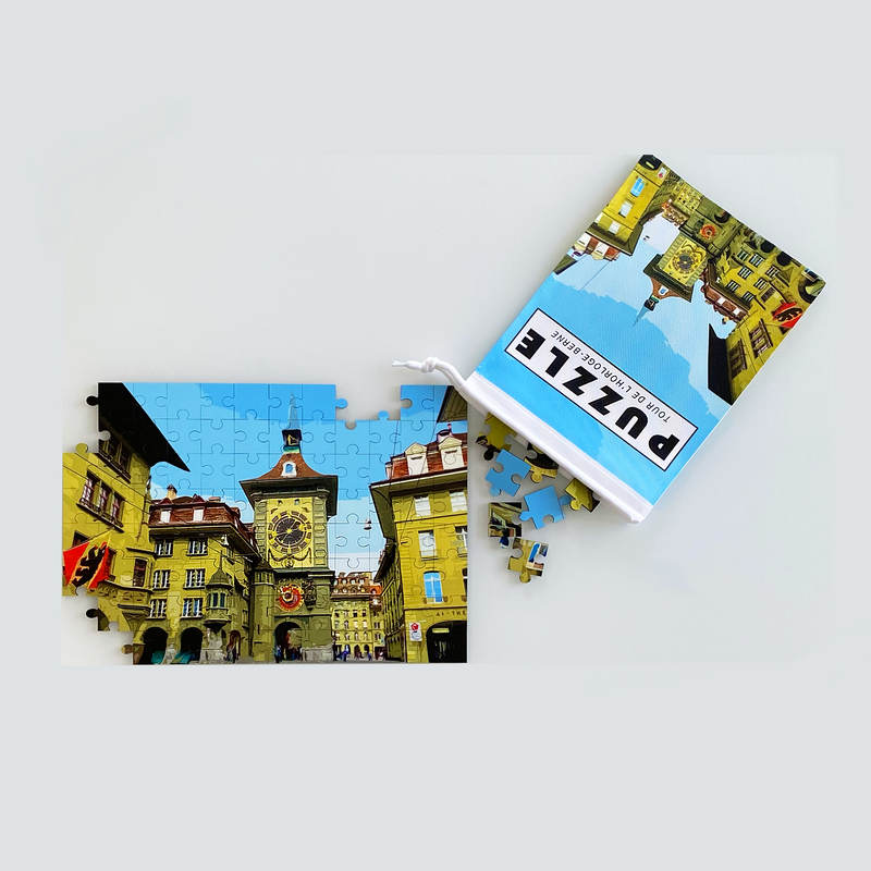 TOUR DE L'HORLOGE / BERNE - PUZZLE EN BOIS