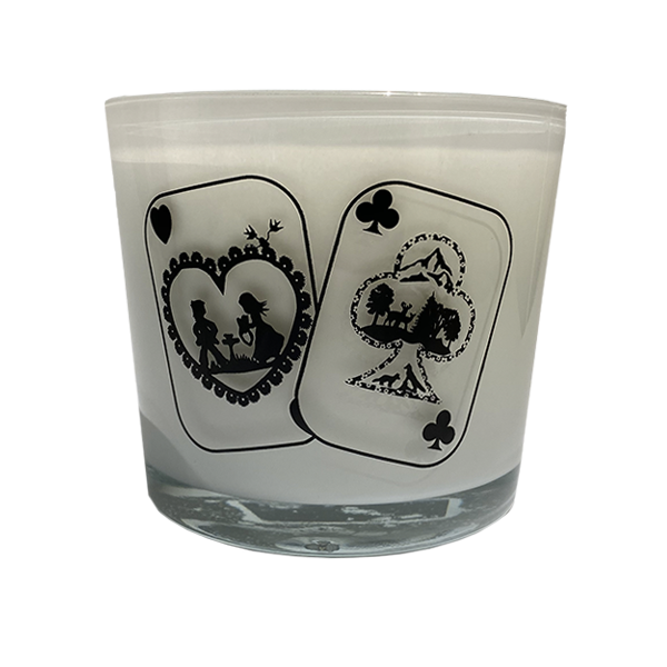 LUX DESIGN "CARRÉ D'AS BLANC GLOSSY" - THEMA PASSION