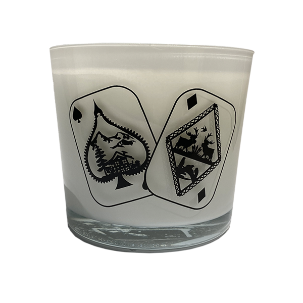 LUX DESIGN "CARRÉ D'AS BLANC GLOSSY" - THEMA PASSION