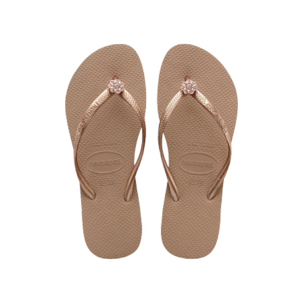 HAVAIANAS - TONG - CRYSTAL POEM - ROSE GOLD
