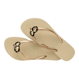 HAVAIANAS - TONG - SLIM METAL PIN - SAND GREY