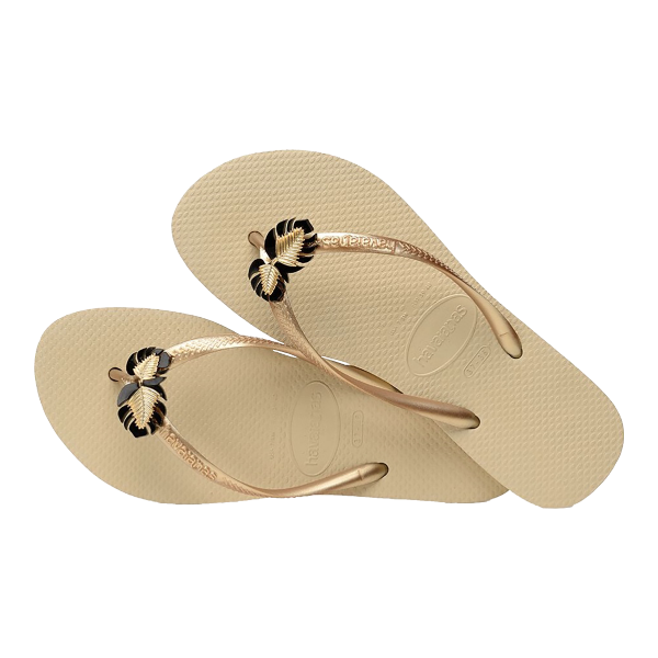 HAVAIANAS - TONG - SLIM METAL PIN - SAND GREY