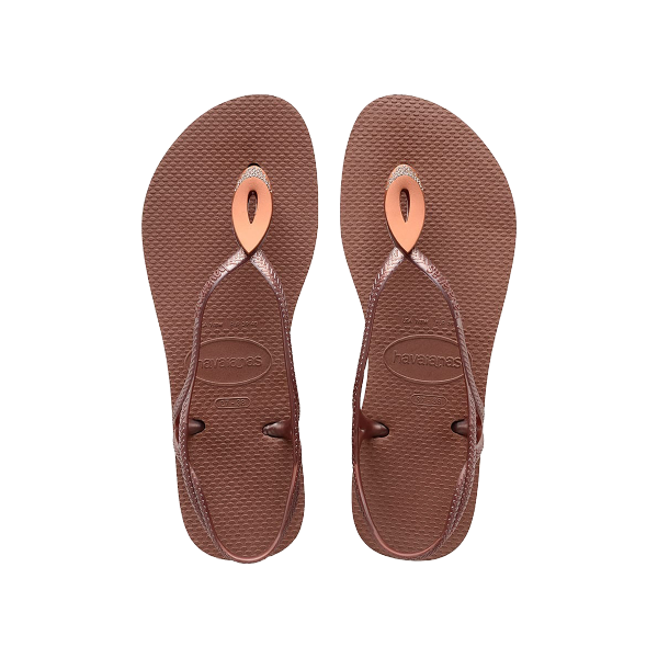 HAVAIANAS - TONG - LUNA SPECIAL - NUDE BRONZE