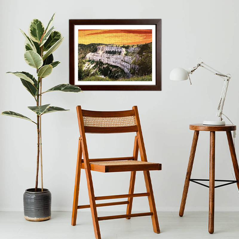 CREUX DU VAN / NEUCHÂTEL - PUZZLE EN BOIS