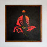 THE MONK - PEINTURE ACRYLIQUE