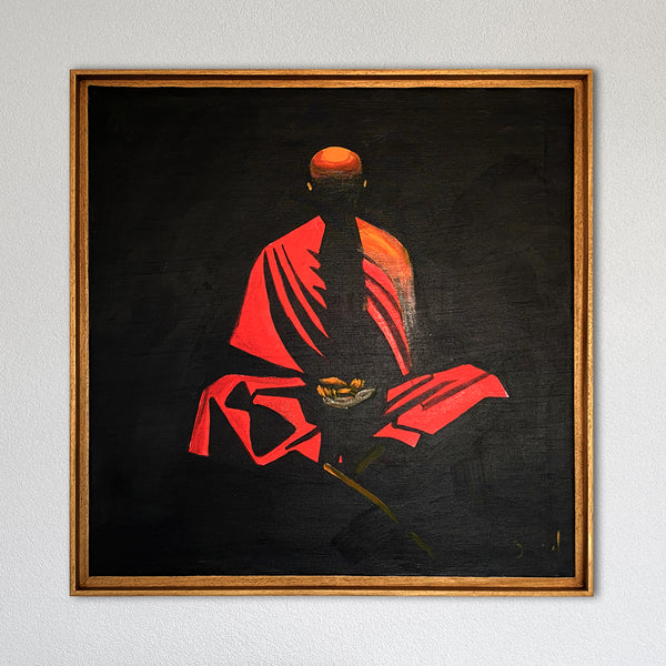 THE MONK - PEINTURE ACRYLIQUE