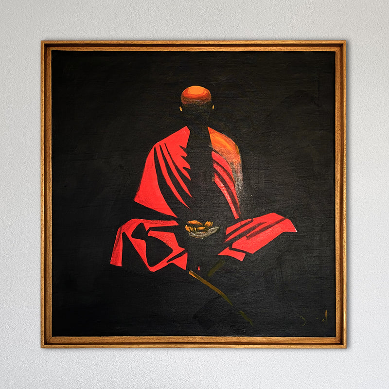 THE MONK - PEINTURE ACRYLIQUE