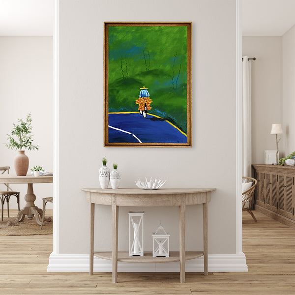 THE COCONUT MAN - PEINTURE ACRYLIQUE