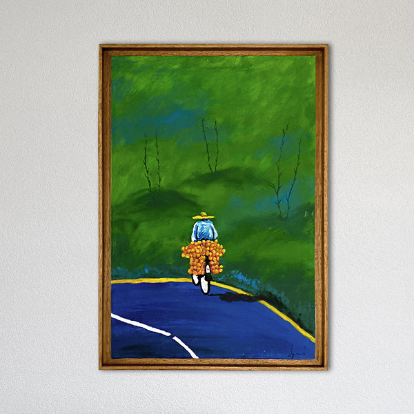 THE COCONUT MAN - PEINTURE ACRYLIQUE