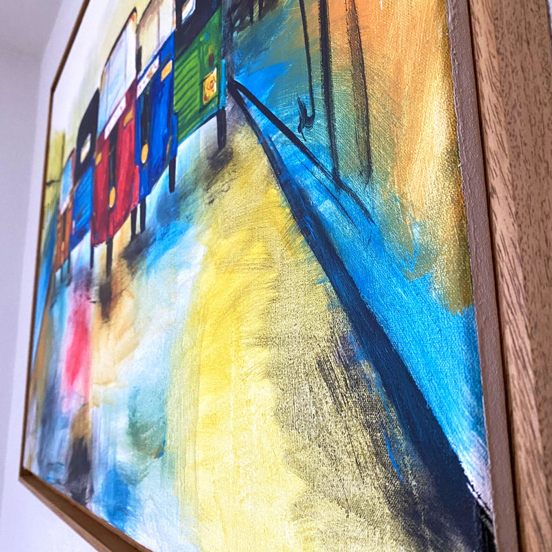 THE TUK-TUK - PEINTURE ACRYLIQUE