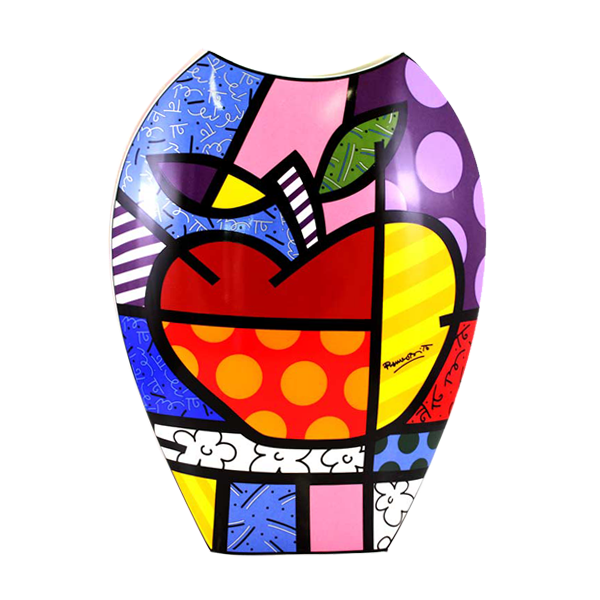 VASE "BIG APPLE" BY BRITTO